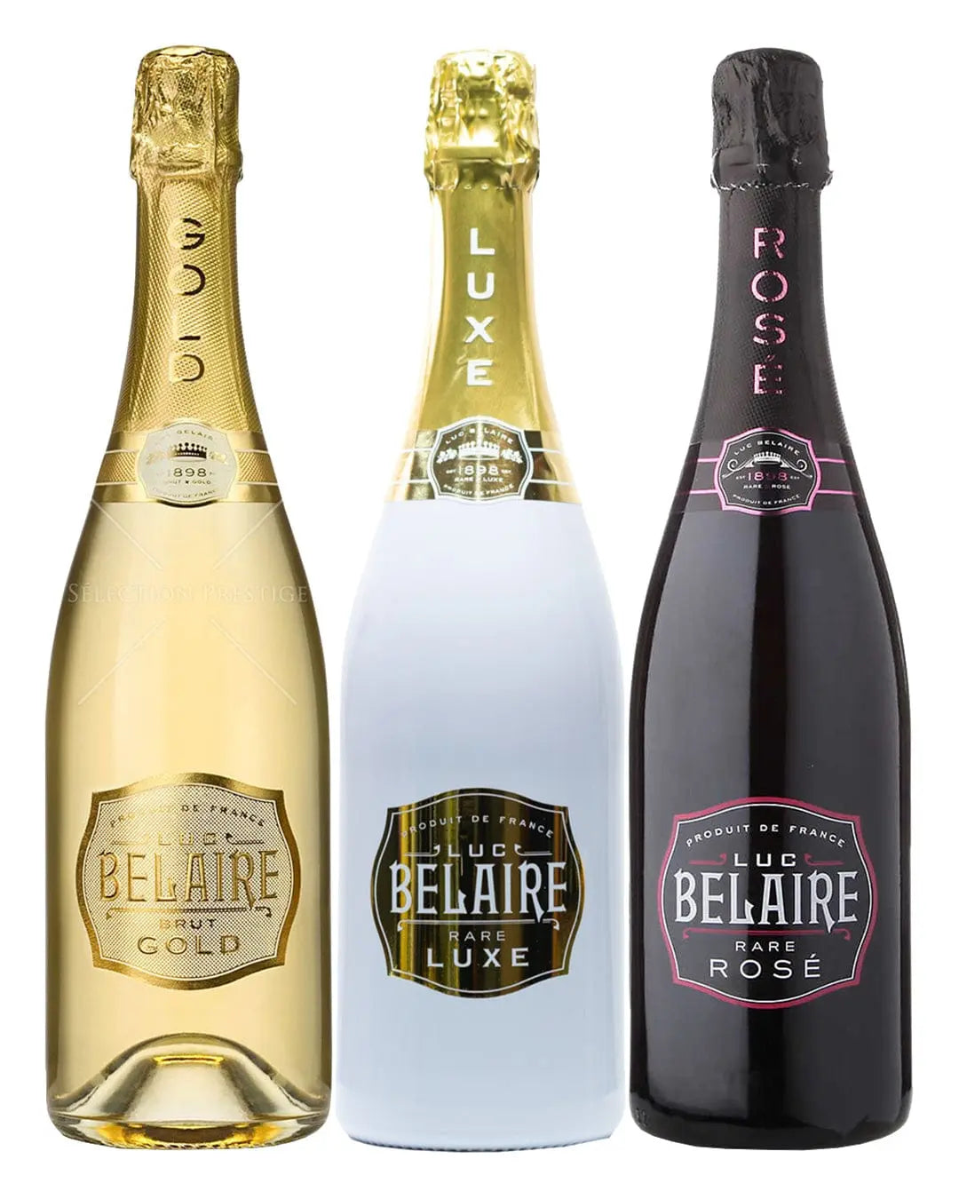 Luc Belaire Trio, 3 x 75 cl