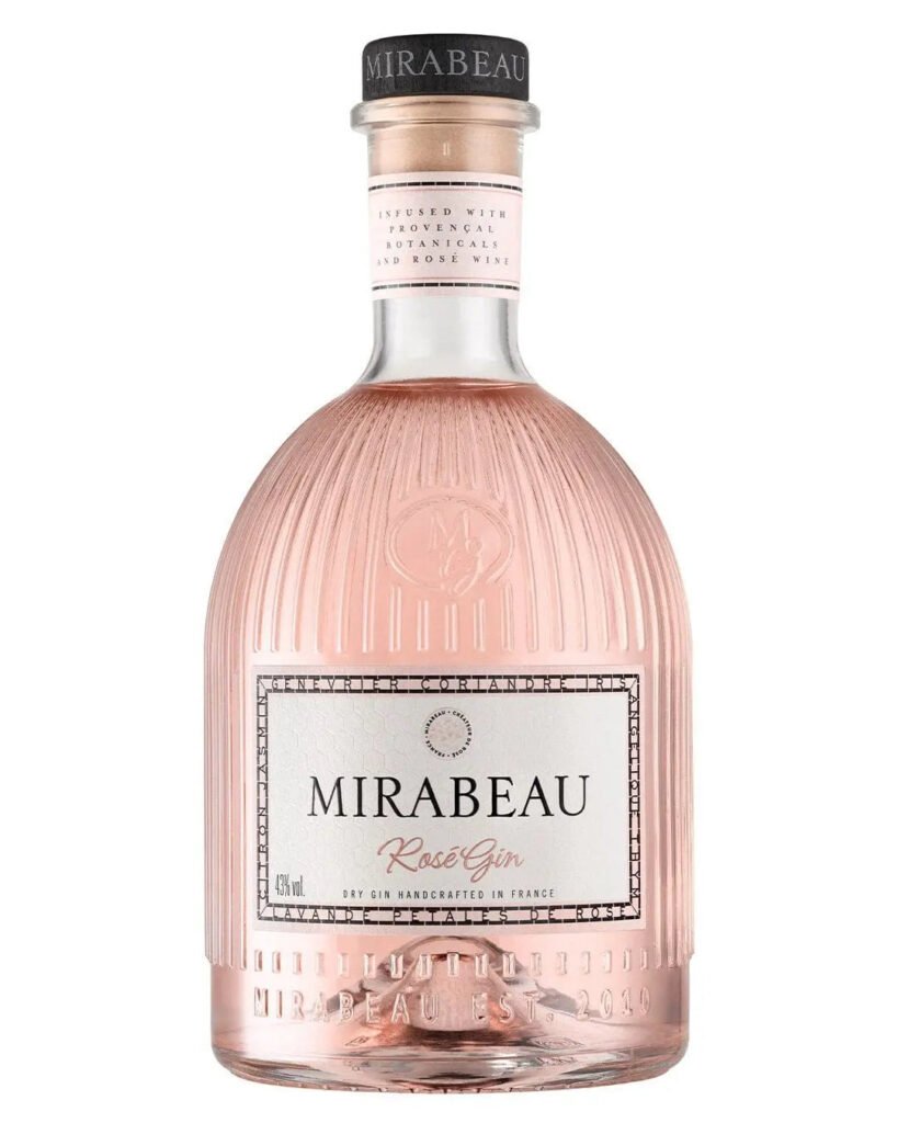 Wholesale Mirabeau Dry Rosé Gin 70 cl
