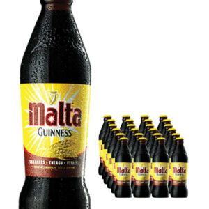 Malta Guinness Non Alcoholic Stout Beer Bottle Multipack, 24 x 330 ml