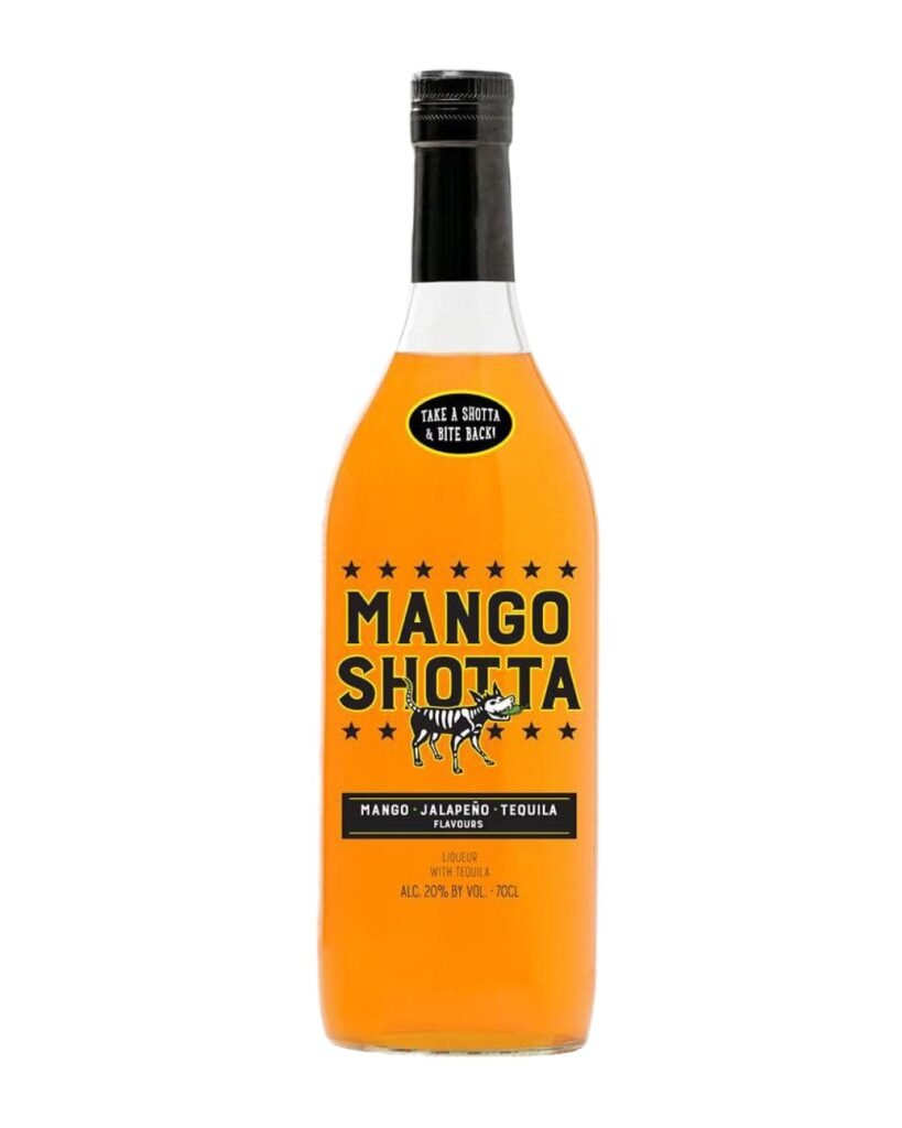 Wholesale Mango Shotta Spicy Mango Jalapeno Teqila 70 cl