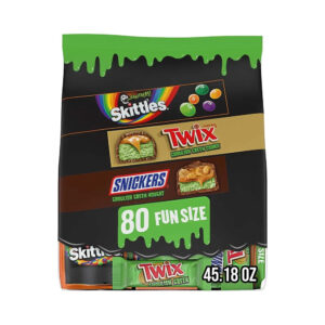 Mars Ghoulish Green Candy Assortment: 80-Piece Bag