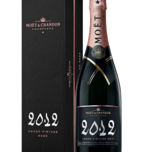 Moët & Chandon Grand Vintage Rosé 2012 in Gift Box, 75 cl