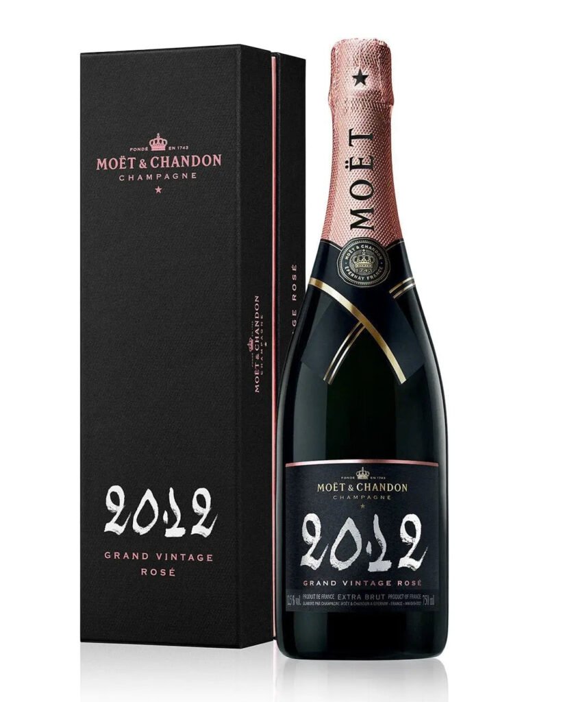 Wholesale Moët & Chandon Grand Vintage Rosé 2012 in Gift Box 75 cl