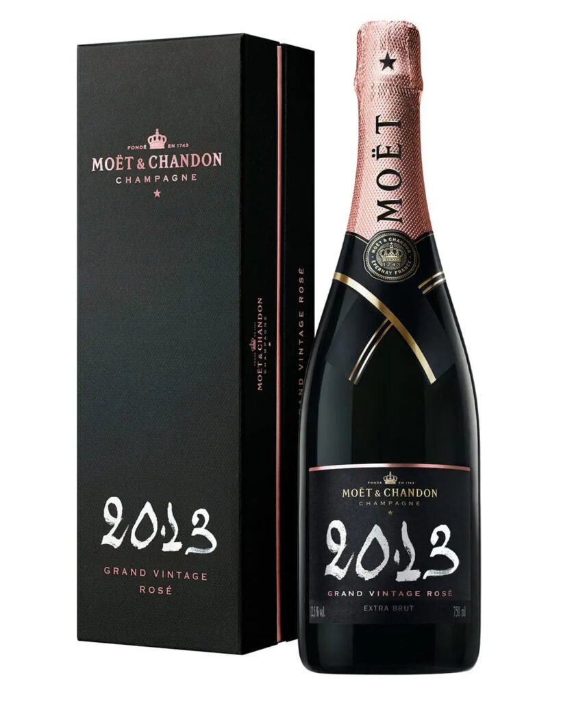 Wholesale Moët & Chandon Grand Vintage Rosé 2013 Champagne in Gift Box 75 cl