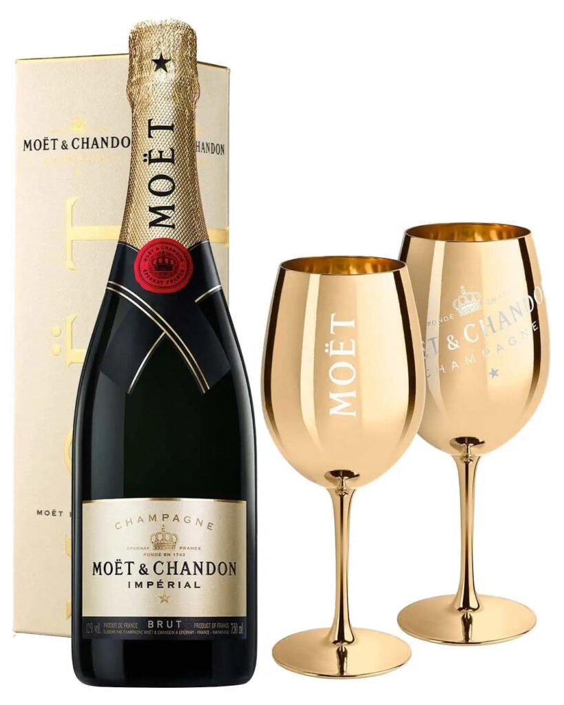 Wholesale Moët & Chandon Impérial Brut Gift Box Champagne 75 cl WITH FREE GIFT
