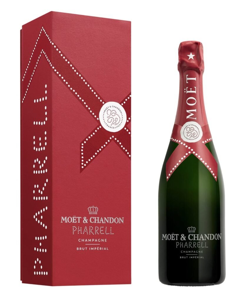 Wholesale Moët & Chandon Imperial Pharrell Williams Red Limited Edition Champagne Gift Box 75 cl