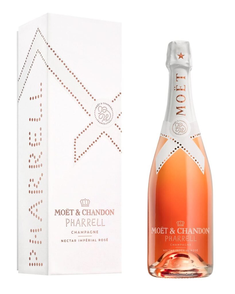 Wholesale Moët & Chandon Nectar Impérial Rosé Pharrell Williams Limited Edition Champagne Gift Box 75 cl