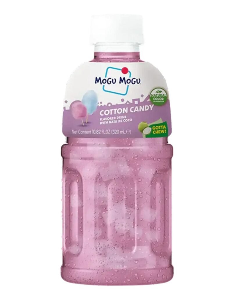 Wholesale Mogu Mogu Cotton Candy Drink Multipack 24 x 320 ml