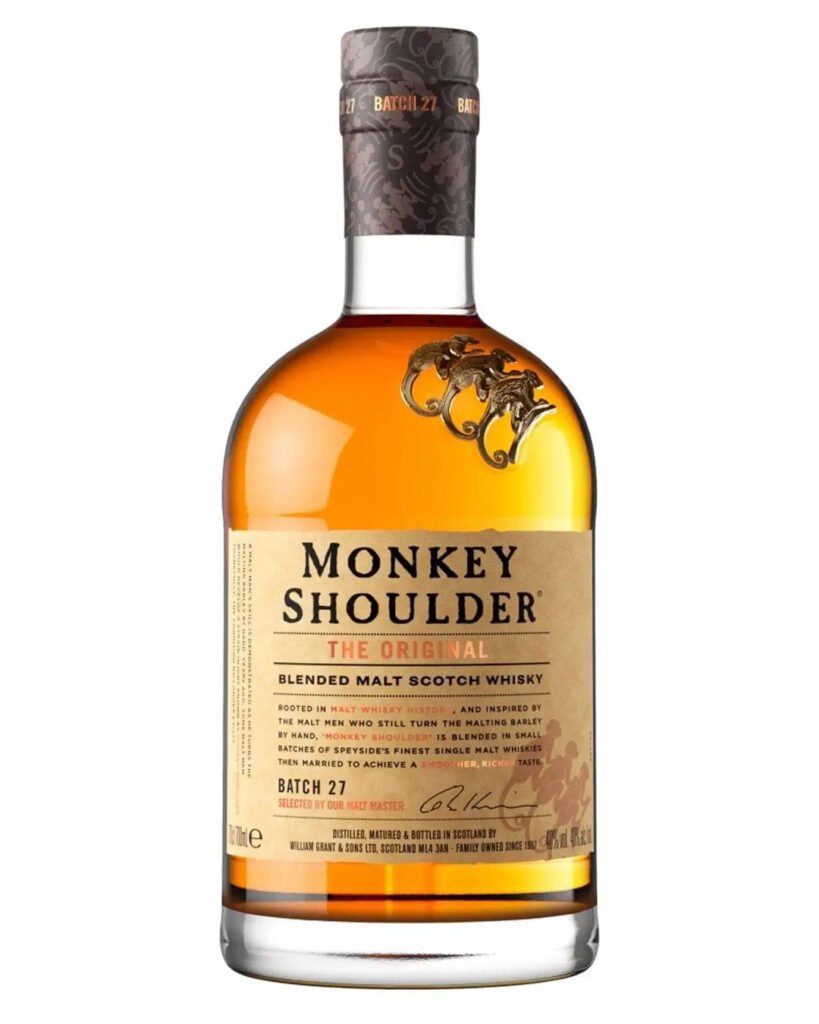 Wholesale Monkey Shoulder Blended Malt Scotch Whisky 70 cl