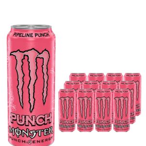 Monster Pipeline Punch Energy Drink Can Multipack, 12 x 500 ml