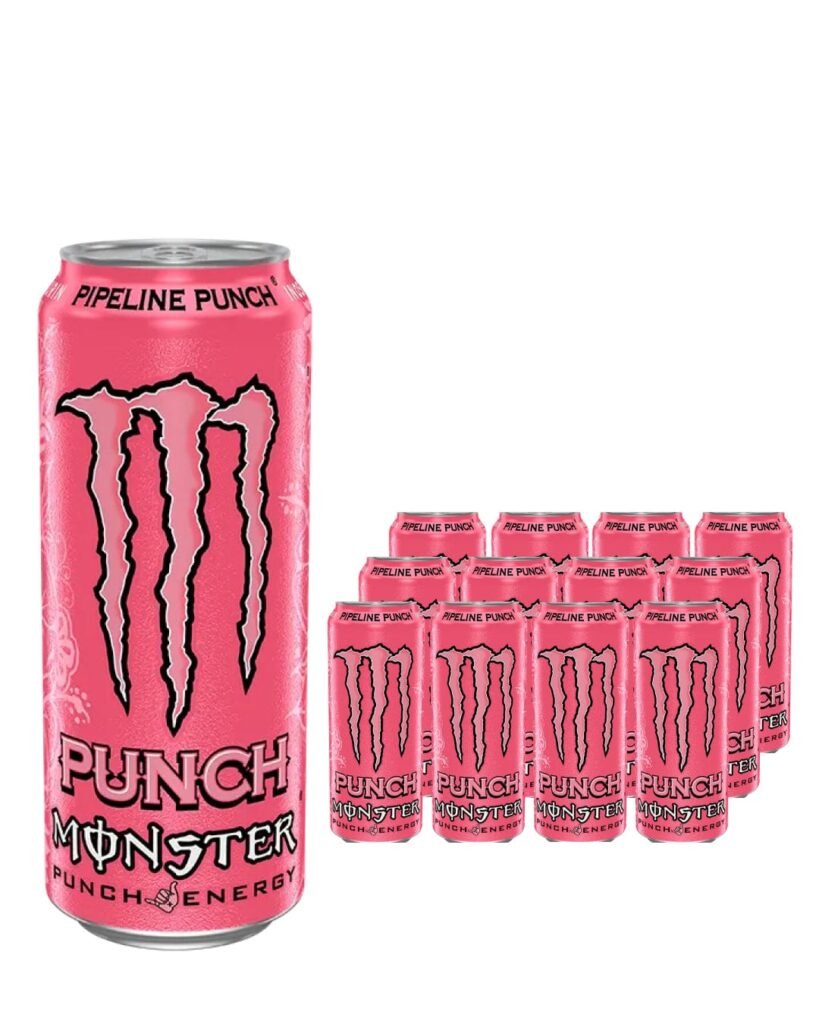 Wholesale Monster Pipeline Punch Energy Drink Can Multipack 12 x 500 ml
