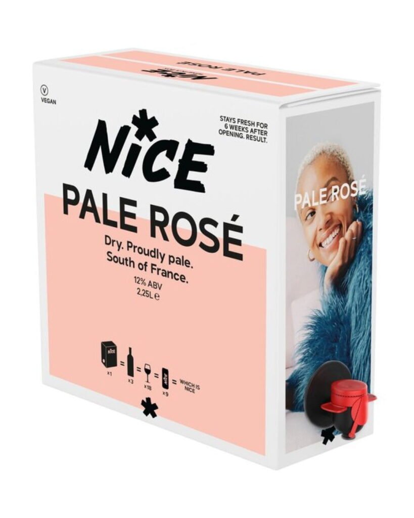 Wholesale Nice Pale Rosé Bag in Box 2.25 L