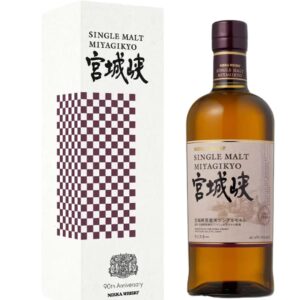 Nikka Miyagikyo Single Malt 90th Anniversary Japanese Whisky, 70 cl