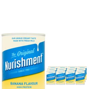 Nurishment The Original Banana Flavour Multipack, 12 x 400 g