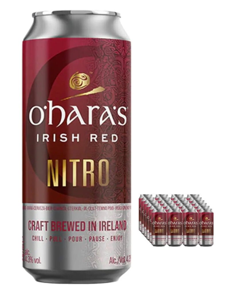 Wholesale O'Hara's Irish Red Nitro Stout 24 x 440 ml