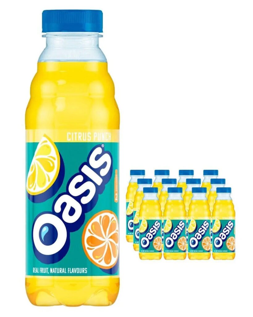 Wholesale Oasis Citrus Punch Plastic Bottle Multipack 12 x 500 ml