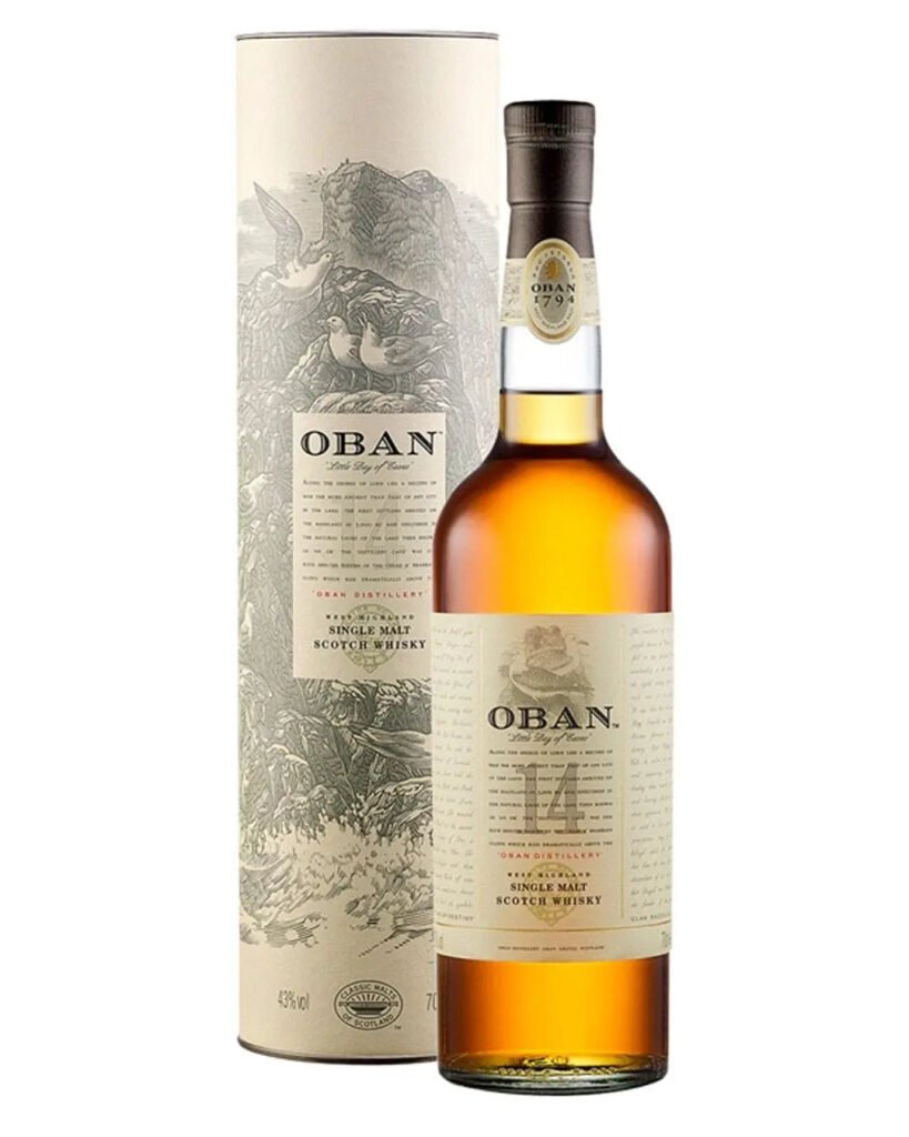 Wholesale Oban 14 Year Old Malt Whisky 70 cl