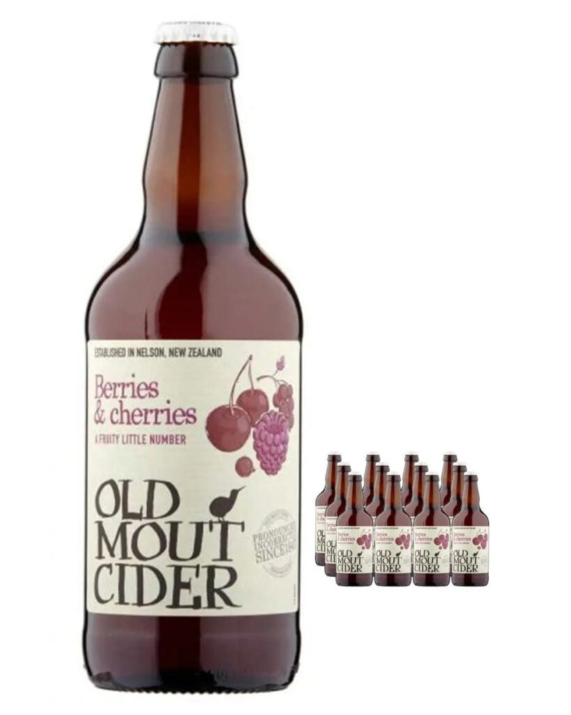 Wholesale Old Mout Berries & Cherries Cider Multipack 12 x 500 ml