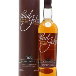 Paul John Brilliance Indian Single Malt Whisky, 70 cl