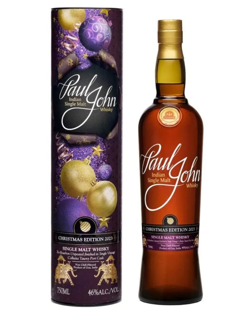 Wholesale Paul John Christmas Edition Single Malt Whisky 70 cl