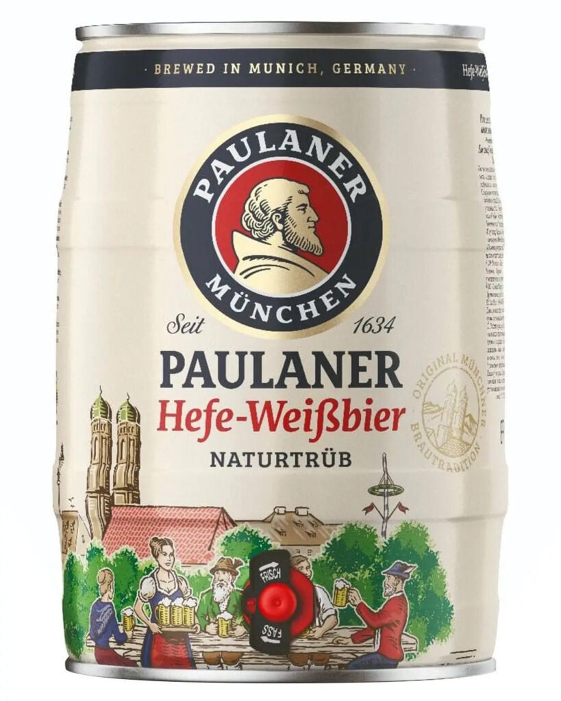 Wholesale Paulaner Hefe Weizen Mini Keg 5 L