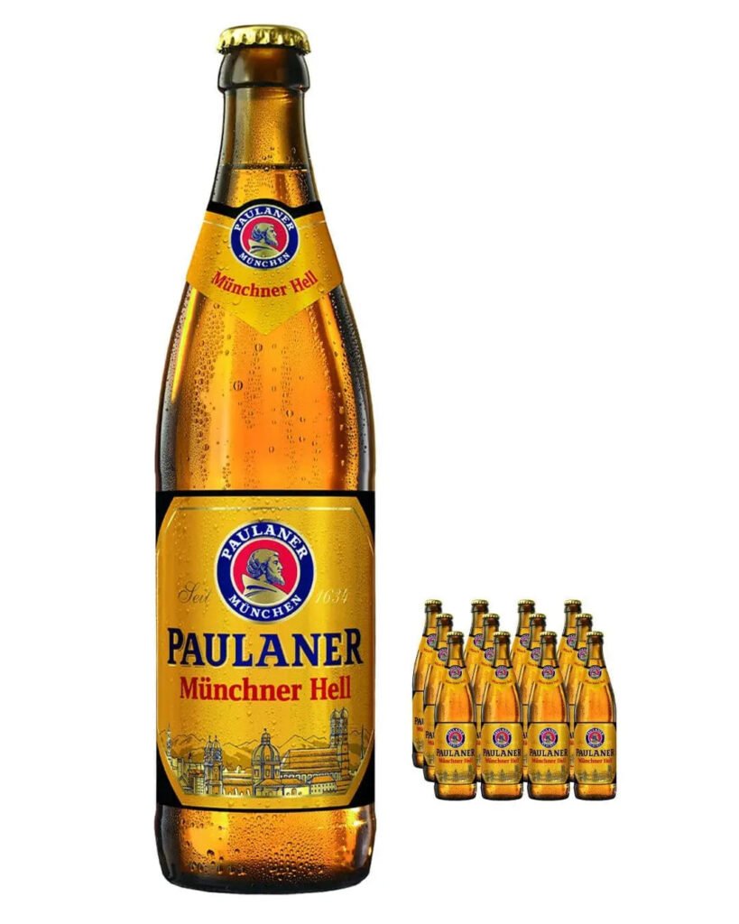 Wholesale Paulaner Munchner Hell Lager Beer Multipack 12 x 500 ml