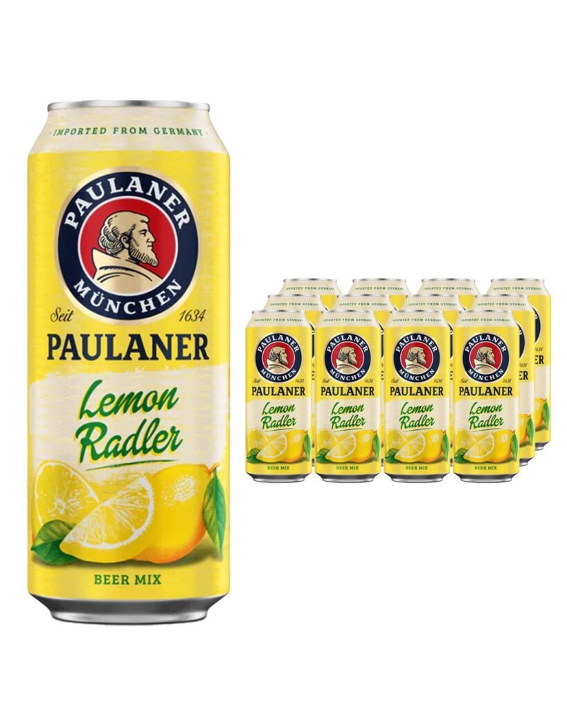 Wholesale Paulaner Lemon Radler Can Multipack 12 x 500 ml