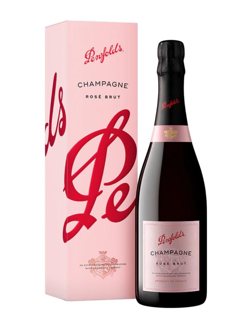 Wholesale Penfolds x Champagne Thiénot Brut Rosé Gift Box 75 cl