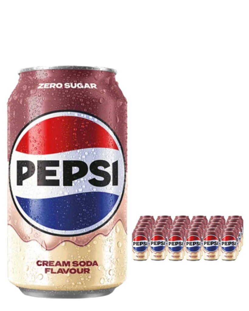 Wholesale Pepsi Cream Soda Can Multipack 24 x 330 ml
