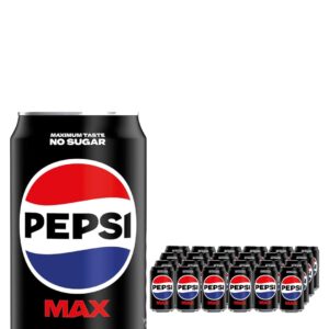 Pepsi Max Cola Can Multipack, 24 x 330 ml