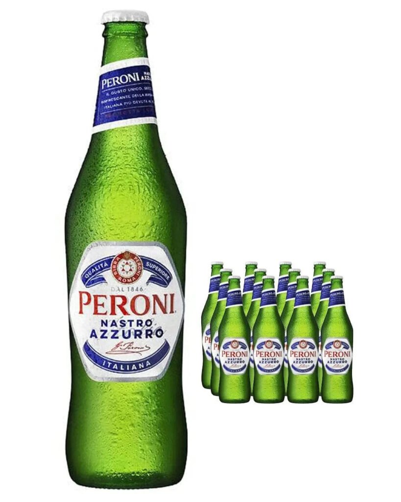 Wholesale Peroni Nastro Azzurro Beer Bottle Multipack 12 x 620 ml