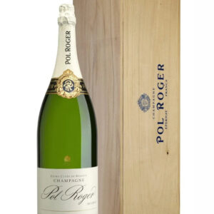 Pol Roger Brut Reserve Jeroboam in Wooden Box, 3 L