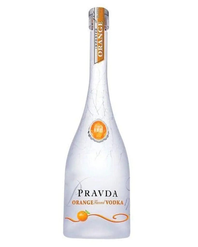Wholesale Pravda Ultra Premium Polish Orange Vodka 70 cl