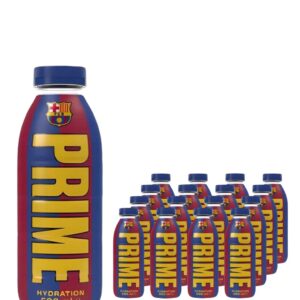 Prime Hydration FC Barcelona Hydration Drink Multipack, 12 x 500 ml