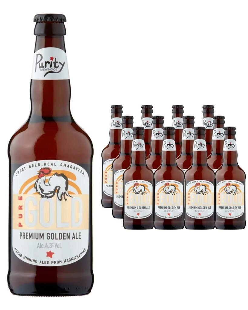 Wholesale Purity Brewing Co. Pure Gold Golden Ale Multipack 8 x 500 ml