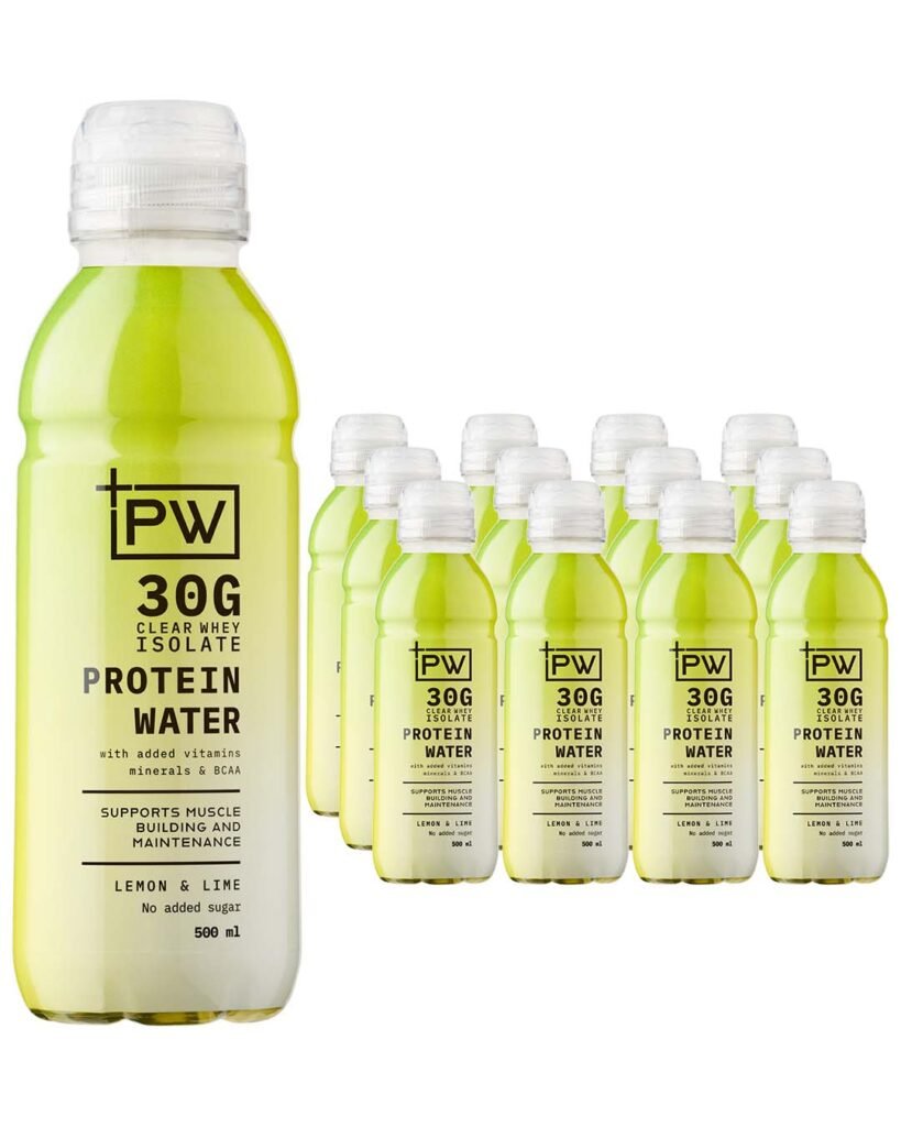 Wholesale +PW Lemon & Lime Protein Water 12 x 500 ml