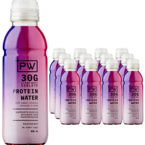 +PW Mixed Berry Protein Water, 12 x 500 ml