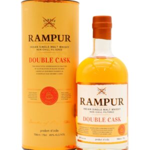 Rampur Double Cask Single Malt Whisky, 70 cl