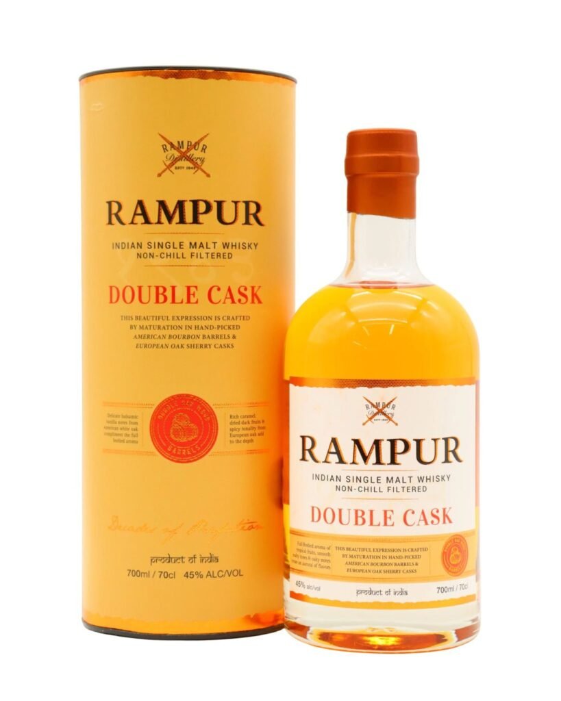 Wholesale Rampur Double Cask Single Malt Whisky 70 cl