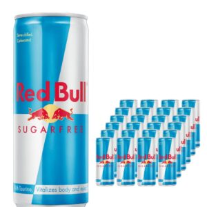 Red Bull Sugar Free Energy Drink Multipack, 24 x 250 ml