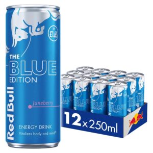 Red Bull The Blue Edition - Juneberry Energy Drink Price Marked Multipack, 12 x 250 ml