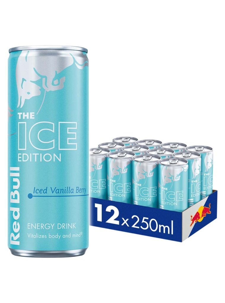 Wholesale Red Bull The Ice Edition - Iced Vanilla Berry Energy Drink Multipack 12 x 250 ml