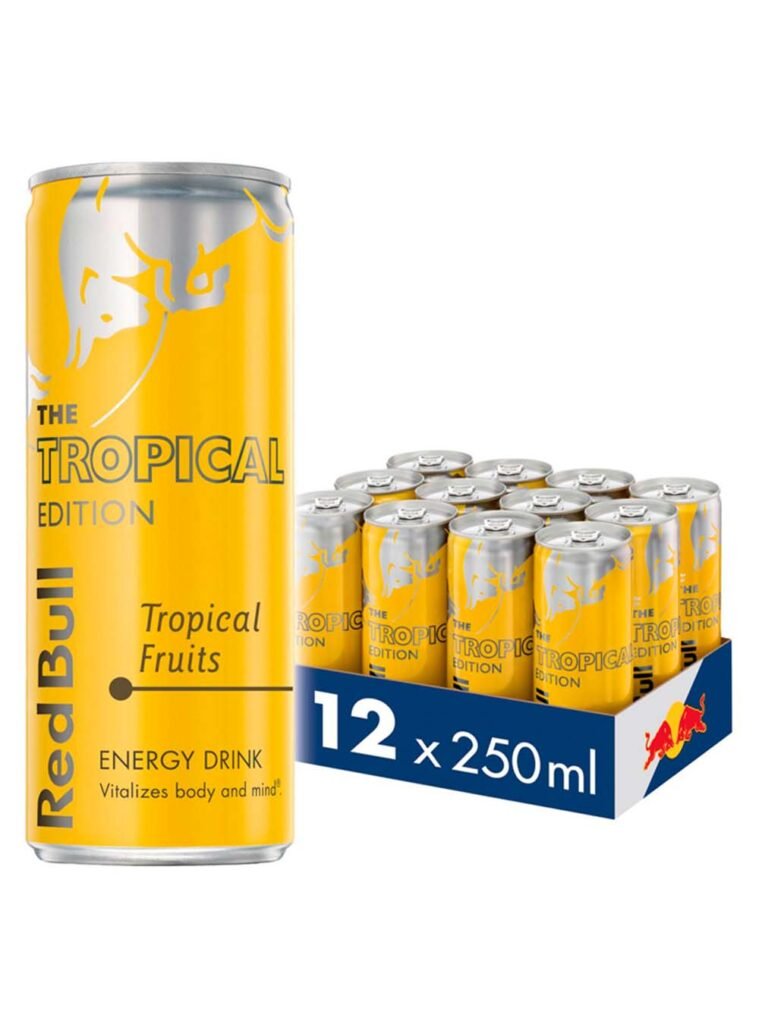 Wholesale Red Bull The Tropical Edition Energy Drink Multipack 12 x 250 ml