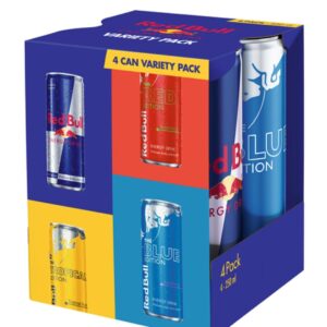 Red Bull Variety Pack, 4 x 250 ml