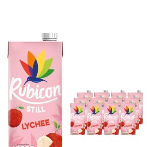 Rubicon Lychee Juice Drink Multipack, 12 x 1 L