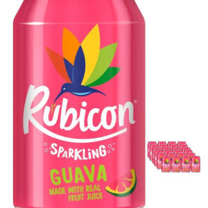 Rubicon Sparkling Guava Juice Drink Multipack, 24 x 330 ml