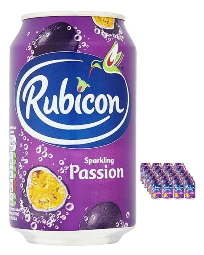 Wholesale Rubicon Sparkling Passion Fruit Juice Drink Multipack 24 x 330 ml