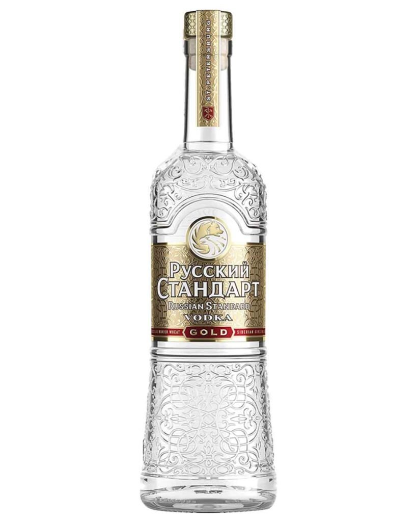 Wholesale Russian Standard Gold Vodka 70 cl