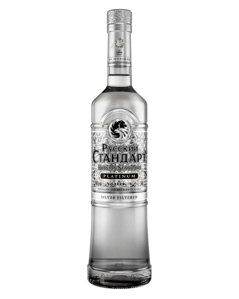 Wholesale Russian Standard Platinum Vodka 70 cl
