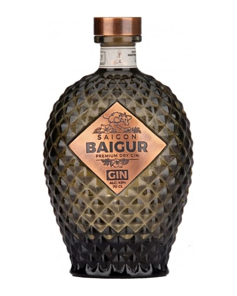 Wholesale Saigon Baigur Premium Dry Gin 70 cl